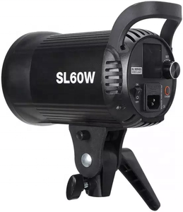 Kit d'éclairage photo Shenniu SL60W, version live, lumière LED douce continue, lumière de remplissage vidéo, lampe flash pour appareil photo, flash LED, lumière photo - Product Image 1
