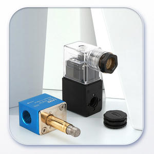 Воздушный пилотный клапан 2V025-08 <span class=keywords><strong>2</strong></span> положения <span class=keywords><strong>2</strong></span>-ходовой Пневматический электромагнитный клапан для цилиндра - Product Image 5