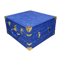 Boîte Cadeau en Bois Vintage avec Coins Renforcés, Boîte de Rangement Durable pour Assortiment de Noix et Usage Domestique