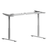 Base de bureau ergonomique intelligente Kaiyu en acier inoxydable, réglable en hauteur, design moderne, pour usage commercial, bureau et domicile (OEM/ODM)