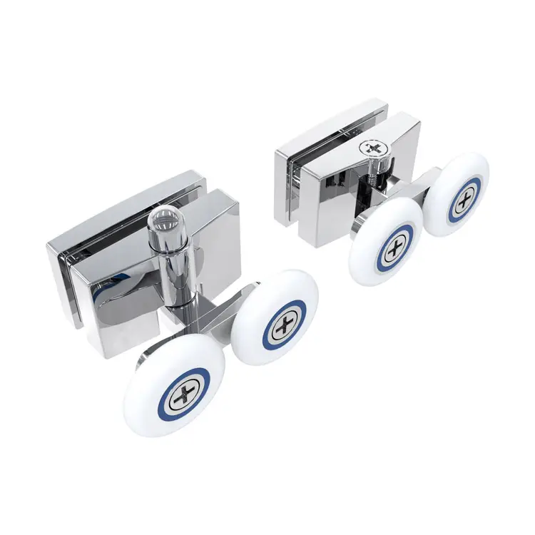 Китайский лучший производитель, стеклянный пластиковый дверной ролик для ванной комнаты