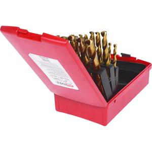 KS TOOLS HSS-TiN Jeu de forets hélicoïdaux dans coffret plastique 25 pcs 1-13mm - Product Image 2