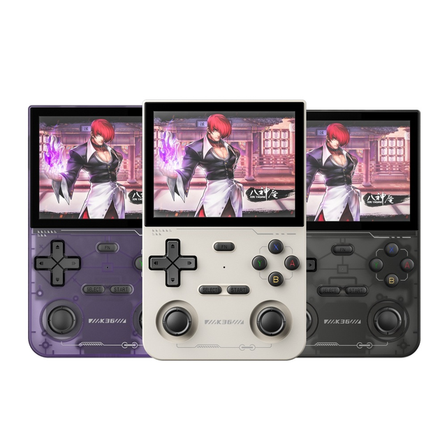 R36S K36 Portable Handheld Game Console with Wi-Fi 3.5" Screen 640x480 Resolution Built-in 10000 Games