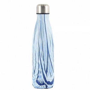 Bouteille d'eau isotherme sport en acier inoxydable de 500 ml, sans BPA, personnalisée, en forme de Coca-Cola, avec motif bois, type bowling - Product Image 5