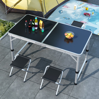 Table de plage pliable ultralégère avec sac de transport, pour la cuisine en plein air, le pique-nique, le camping, le bateau, les voyages, table de camping portable