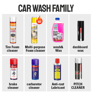 Productos para el Cuidado del Automóvil Sanvo, Limpiador de Telas Espumoso con Spray Abrillantador para Alfombras, Tapicería, Cuero, Protección Interior - Product Image 5