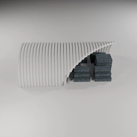 Structure Gonflable OEM Supportée - Tente Conteneur Dôme Entrepôt Abri en PVC/Oxford Imperméable Durable Résistant Soleil/Vent