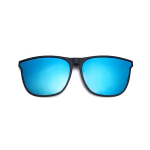 새로운 모델 TR 90 자기 클립 편광 라이트 렌즈 일치 안경 케이스 선글라스