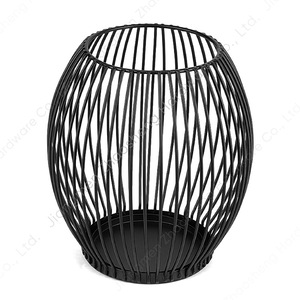 Metal Iron <b>Candle</b> Holder <b>Lantern</b> Heat Resistant Home Decoration Candlestick With Led <b>Candle</b> For Indoor Use - Product Image 5