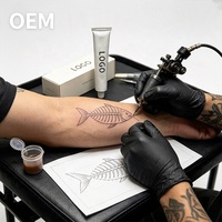 Tatuaje con Logotipo Personalizado de Textura Suave y Económico para Nuevos Estudios de Tatuajes y Centros de Servicios de Belleza Comunitarios