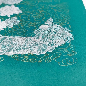 Motif de sécurité anti-contrefaçon estampage à chaud en argent personnalisé sur certificat de papier d'art en carton offset - Product Image 5