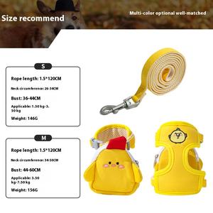 Tali ransel hewan peliharaan berbentuk I kucing, tas punggung tali kucing Anti terlepas, <span class=keywords><strong>Harness</strong></span> hewan peliharaan lucu, baru - Product Image 5