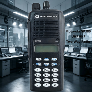 วิทยุสื่อสารแบบอนาล็อก GP380 พร้อมปุ่มกดตัวอักษรและตัวเลข 4 วัตต์ VHF 5 วัตต์ ระยะไกล สำหรับงานรักษาความปลอดภัยและโลจิสติกส์ - Product Image 1