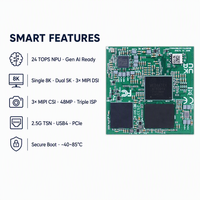 Module Système sur Puce (SoM) MediaTek Genio 720 avec Multi-Caméras pour Inspection en Usine, 10 TOPS NPU, 8 Go LPDDR5, 128 Go UFS3.1, MIPI CSI, Yocto Linux