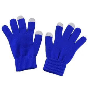 Colorful Jacquard Full Fingers Touch Screen Winter Hand Wears Gloves mittens Cold Weather Driving Hiking Snowing Running Cycling