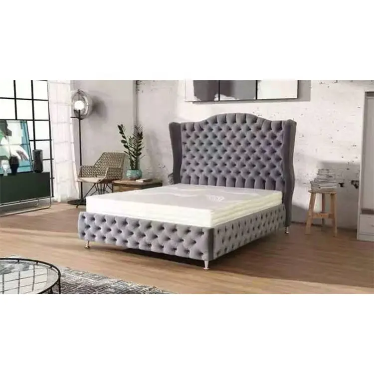 European King Size Beds Bedroom Furniture Solid Wood Bedroom Sets double bed design