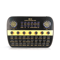 V8-II K-Canzone Dal Vivo di Registrazione della Scheda Audio Karaoke Studio Per I Computer Portatili