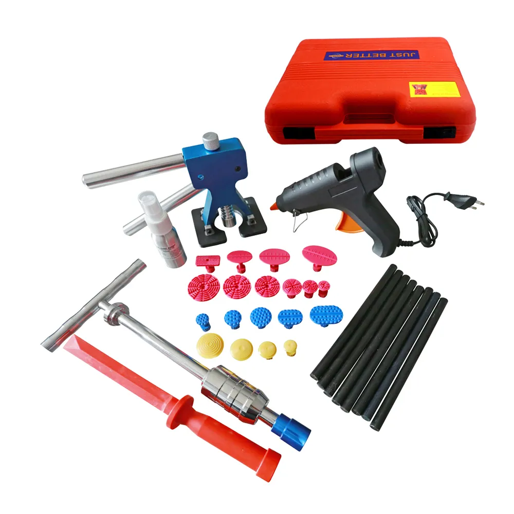 PDR инструменты беспокрасочный комплект для вытягивающих вмятин, комплекты для кузова автомобиля, инструменты для ремонта вмятин