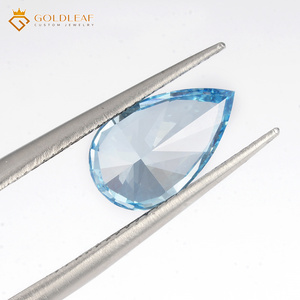 เพชรทรงลูกแพร์ CVD ผลิตในห้องปฏิบัติการ น้ำหนัก 1.51 กะรัต สีฟ้าเข้มแฟนซี VS1 จากกวางซี พร้อมใบรับรอง IGI Goldleaf สำหรับทำเครื่องประดับ - Product Image 4