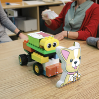 ICBlocks ensemble de blocs de codage intelligents préscolaires Kit de tige Kits de robotique ensembles de jouets de codage technique de jambe
