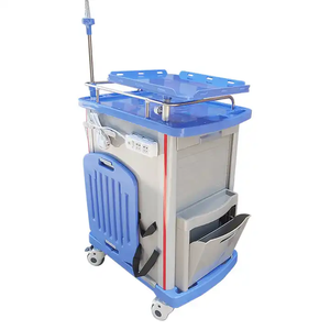 Troli Manual pasien darurat, tandu mewah Manual Transfer ambulans dengan kasur - Product Image 4