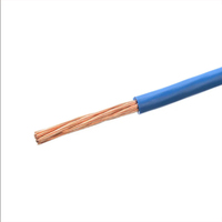 Câbles ronds flexibles GEMT à âme unique isolés PVC pour VR 16/25mm, fil de terre en cuivre jaune-vert 90°C