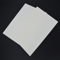 Vente en gros de feuilles de plastique PS à haute résistance, blanches et noires, en rouleaux, pour thermoformage et impression