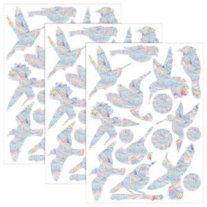 Autocollants de fenêtre d'oiseau autocollants de fenêtres <span class=keywords><strong>anti</strong></span>-<span class=keywords><strong>collision</strong></span> autocollants de fenêtre non adhésifs - Product Image 1