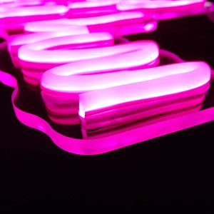 ไฟนีออน LED รูปผีเสื้อแบบกำหนดเองใหม่ ไฟนีออน RGB แบบยืดหยุ่นสำหรับตกแต่งห้องนั่งเล่นเด็ก IP65 อะคริลิก ปรับความสว่างได้ - Product Image 2