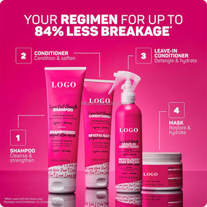 Mascarilla Capilar Acondicionadora Profunda con Biotina, Aceite de Argán, Cafeína y Queratina, Anti-Frizz, para Cabello Seco y Dañado, Estimula el Crecimiento y Repara Puntas Abiertas y Roturas - Product Image 4