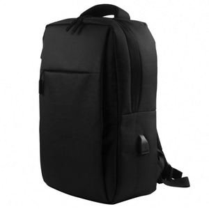 Sac à dos de voyage décontracté personnalisé OEM en matériaux recyclés, sac promotionnel pour ordinateur portable d'affaires - Product Image 4