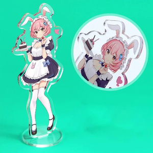 Custom Anime Cartoon Characters Display Holder Transparent Acrylic Plastic Model Picture Fan Pattern Souvenir Bag Craft