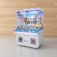 Grande machine à griffes de jeu d'arcade pour cadeaux et prix, pour 2 joueurs, vente en gros d'usine, économique, pour intérieur