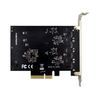 Carte d'acquisition industrielle interne PCI Express X4 ASM3142 à quatre ports USB 3.1-A 10 Gbit/s en stock
