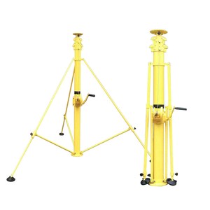 Mât télescopique jaune de 12 m de haut, mât télescopique chinois en vente - Product Image 1