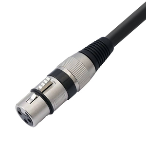 Kabel Audio Male 3-Pole 6.35mm <span class=keywords><strong>1</strong></span>/<span class=keywords><strong>4</strong></span> Trs ke Xlr 3-Pin <span class=keywords><strong>Female</strong></span> Berlapis Emas untuk Monitor Proyektor Mixer Dmx Speaker Mikrofon - Product Image 3