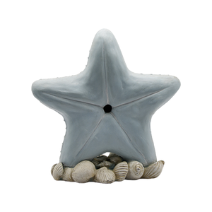 Reloj de Mesa de Resina con Forma de Estrella de Mar, Decoración Náutica Costera con Conchas, Números <span class=keywords><strong>Romanos</strong></span>, Regalo para el Hogar u Oficina - Product Image 5