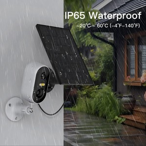 Fuente de Alimentación Continua Impermeable con Panel Solar Integrado de 15W y Batería Recargable de 16000Ah para Carga de Cámaras de CCTV en Exteriores - Product Image 5