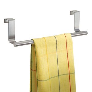 Portasciugamani da appendere sopra il mobile in acciaio inossidabile senza foratura, per cucina, <span class=keywords><strong>porta</strong></span> <span class=keywords><strong>asciugamani</strong></span>, organizer (23cm e 36cm) - Product Image 1