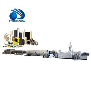 Machine à tuyaux HDPE à trois couches Faygo Union ABC avec corde en pp insérant un petit dispositif de tuyau - Product Image 2