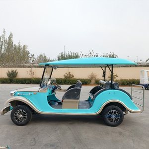รถยนต์ไฟฟ้าคลาสสิก 4 ล้อ 6 ที่นั่ง พร้อมหลังคา / ราคาประหยัด / ยานยนต์พิเศษ - Product Image 2