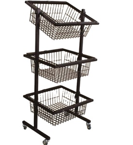 Hot Promotion <span class=keywords><strong>Metal</strong></span> Wire Display <span class=keywords><strong>Rack</strong></span> zum Verkauf - Product Image 1
