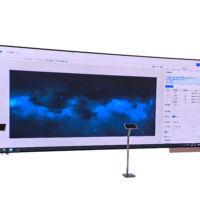 Module d'affichage LED intérieur P2.5 avec luminosité de 500 cd, HDR10, gamme de couleurs complète, profondeur de couleur 16 bits, température de couleur 5000K