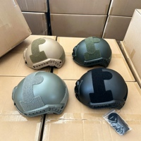 Équipement de protection personnalisé, casque tactique réglable pour le sport, la chasse, les jeux CS, casque tactique ABS à réaction rapide, casque balistique rapide