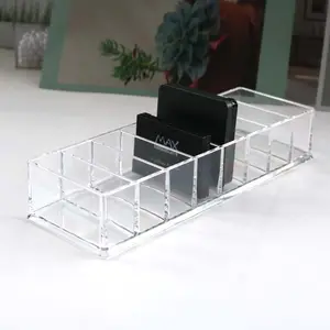 Reasonable Price Clear Acrylic Cosmetics Storage Box 8 Cases Acrylic Organizer Storage Containers