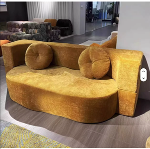 Sofá Modular Plegable de Dos Plazas, Estilo Retro, Esponja Pura, Comprimido al Vacío, Totalmente Desmontable y Lavable - Product Image 3