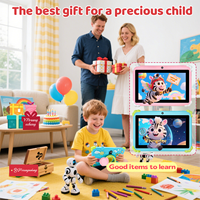 Tablet Anak Pintar 7-Inci Terlaris 2025 Wi-Fi 3000MAH MTK Quad Core Android 12 2GB+32GB Tahan Banting Edukatif