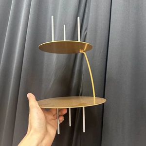Hot bán sắt bánh đứng cho bánh Cưới Chủ màu vàng đặc biệt thiết kế khác nhau bánh cưới đứng - Product Image 5
