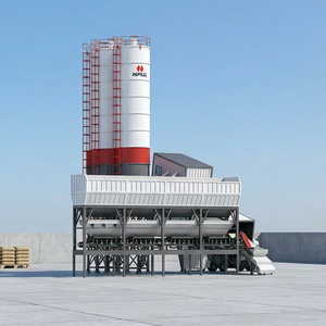 Pacific Voll automatische China Günstige 150 m3/<span class=keywords><strong>h</strong></span> Kleine tragbare Beton mischa nlage Ready Mix Mobile Beton mischa nlage - Product Image 6