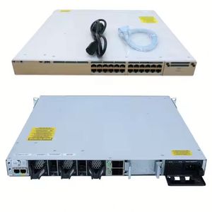 สวิตช์จัดการได้แบบ Stackable รุ่น C9300L-24P-4G-E จำนวน 24 พอร์ต พร้อม QoS Layer 3 Routing รองรับ Full POE SNMP พอร์ต Gigabit Ethernet - Product Image 2